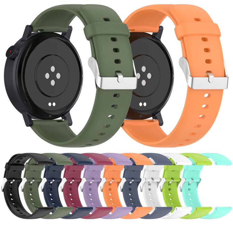 For CMF Watch 3 Pro / CMF Watch Pro2 Solid Color Silicone Watch Band(Orange) - free shipping - PMC TechLife - Order now!