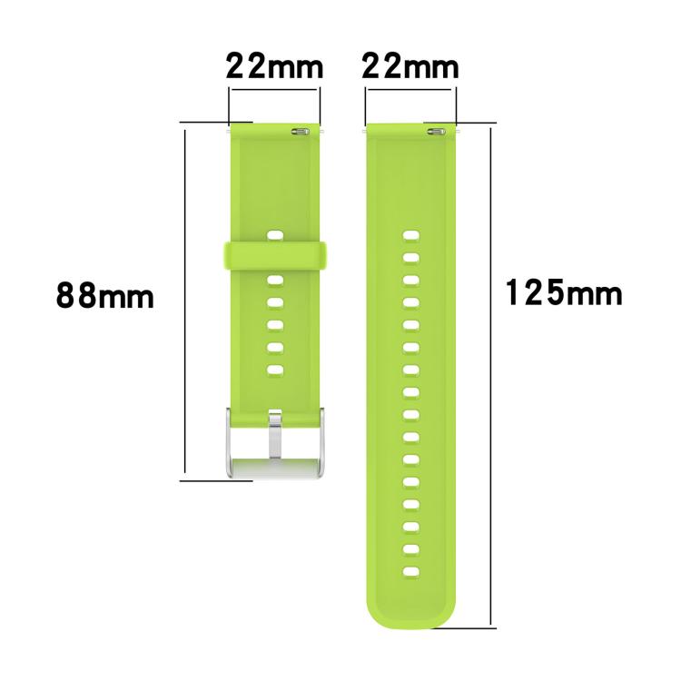 For CMF Watch 3 Pro / CMF Watch Pro2 Solid Color Silicone Watch Band(Orange) - free shipping - PMC TechLife - Order now!