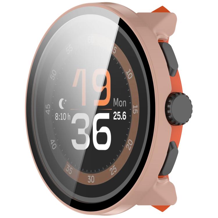 For Suunto Run Tempered Film Integrated PC Watch Protective Cover(Pink) - free shipping - PMC TechLife - Order now!