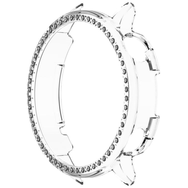 For OnePlus Watch 3 43mm Single Row Diamond Half Coverage Hollow PC Watch Protective Cover(Transparency) - free shipping - PMC TechLife - Order now!