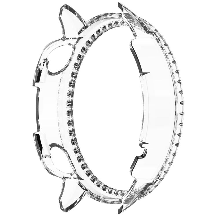 For OnePlus Watch 3 43mm Single Row Diamond Half Coverage Hollow PC Watch Protective Cover(Transparency) - free shipping - PMC TechLife - Order now!