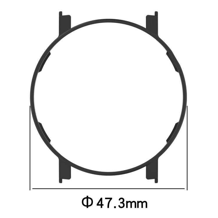 For CMF Watch 3 Pro Half Coverage Hollowed PC Watch Protective Cover(Transparent) - free shipping - PMC TechLife - Order now!