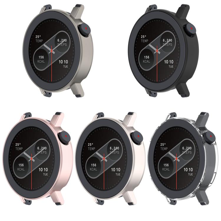 For CMF Watch 3 Pro Half Coverage Hollowed PC Watch Protective Cover(Titanium Steel Color) - free shipping - PMC TechLife - Order now!