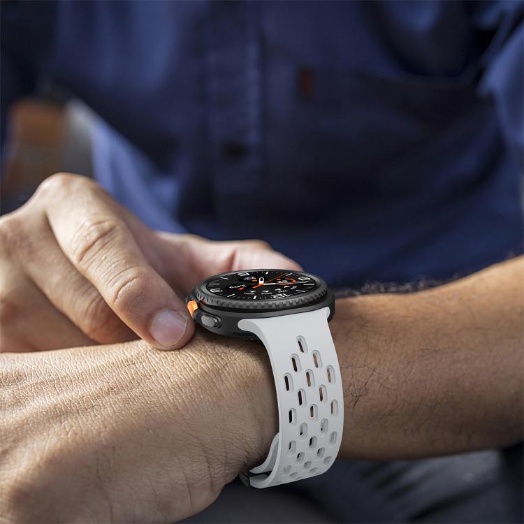 For Samsung Galaxy Watch8 / Watch8 Classic Mesh Magnetic Silicone Watch Band(Gray) - free shipping - PMC TechLife - Order now!