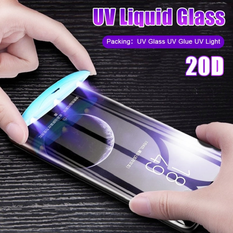 UV Liquid Curved Full Glue Full Screen Tempered Glass for Galaxy S10 5G - Galaxy Tempered Glass by PMC TechLife | Online Shopping South Africa | PMC TechLife