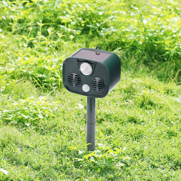 Solar Animal Drive Waterproof PIR Sensor Outdoor Garden Anti-cat Dog Ultrasonic Solar Alarm Drive - Outdoor Insect Repellent by PMC Jewellery | Online Shopping South Africa | PMC Jewellery | Buy Now Pay Later Mobicred