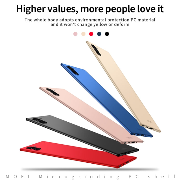 MOFI Frosted PC Ultra-thin Hard Case for Galaxy Note10(Red) - Galaxy Phone Cases by MOFI | Online Shopping South Africa | PMC TechLife