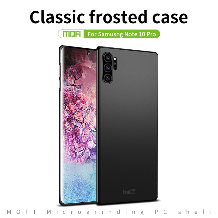 MOFI Frosted PC Ultra-thin Hard Case for Galaxy Note10 Pro(Gold) - Galaxy Phone Cases by MOFI | Online Shopping South Africa | PMC Jewellery