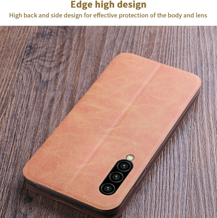 MOFI Crazy Horse Texture Horizontal Flip Protective Leather Case for Xiaomi Mi CC9e / A3(Red) - Xiaomi Cases by MOFI | Online Shopping South Africa | PMC Jewellery | Buy Now Pay Later Mobicred