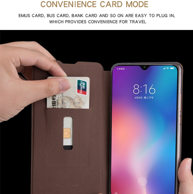 MOFI Crazy Horse Texture Horizontal Flip Protective Leather Case for Xiaomi Mi 9 SE(Brown) - Xiaomi Cases by MOFI | Online Shopping South Africa | PMC Jewellery | Buy Now Pay Later Mobicred