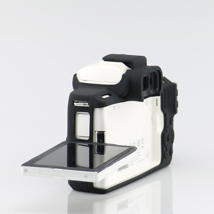 Richwell  Silicone Armor Skin Case Body Cover Protector for Canon EOS M50 Body Digital Camera(Black) - Protective Case by Richwell | Online Shopping South Africa | PMC TechLife | Buy Now Pay Later Mobicred
