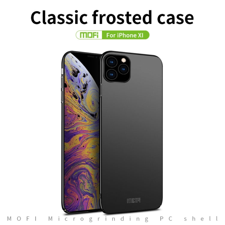 For iPhone 11 Pro MOFI Frosted PC Ultra-thin Hard Case (Red) - iPhone 11 Pro Cases by MOFI | Online Shopping South Africa | PMC TechLife | Buy Now Pay Later Mobicred