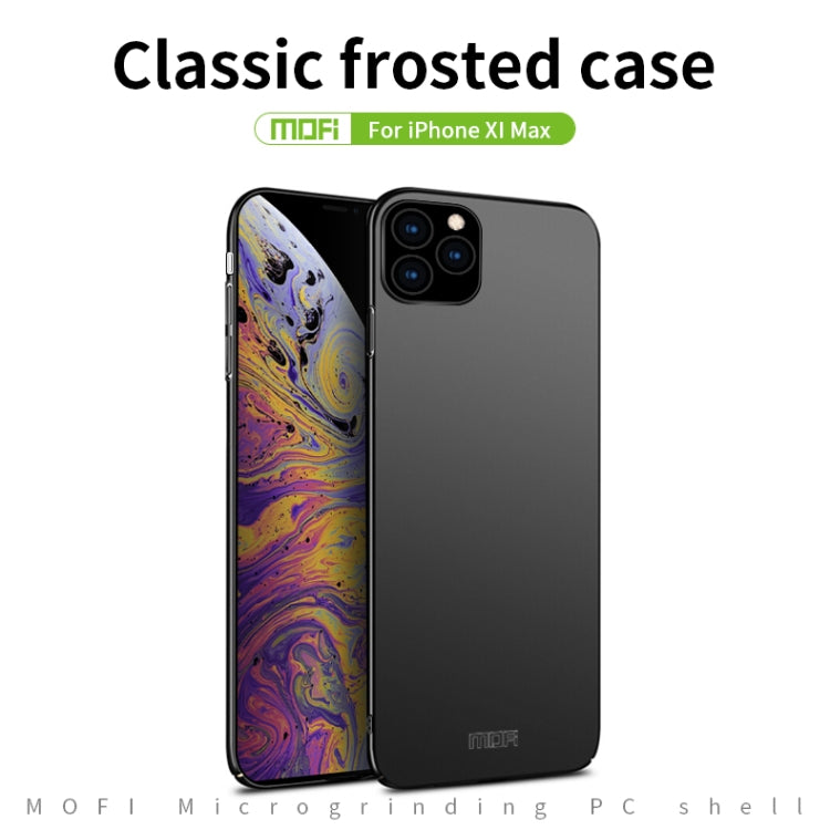 For iPhone 11 Pro Max MOFI Frosted PC Ultra-thin Hard Case (Gold) - free shipping - PMC TechLife - Order now!
