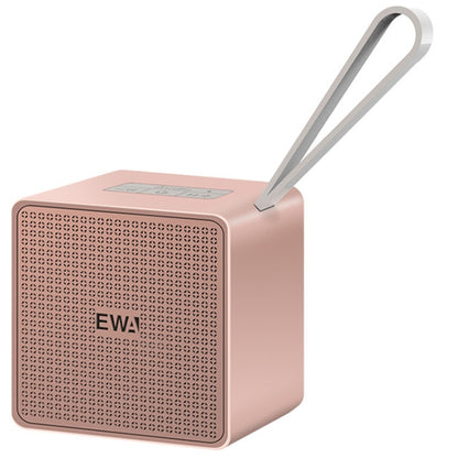 EWA A105 High Hidelity Bluetooth Speaker, Small Size High  Power Bass, TWS Bluetooth Technology Support TF(Rose Gold) - Desktop Speaker by EWA | Online Shopping South Africa | PMC Jewellery | Buy Now Pay Later Mobicred