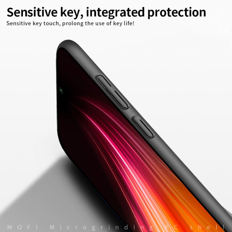 For Xiaomi RedMi Note8 MOFI Frosted PC Ultra-thin Hard Case(Red) - Xiaomi Cases by MOFI | Online Shopping South Africa | PMC Jewellery