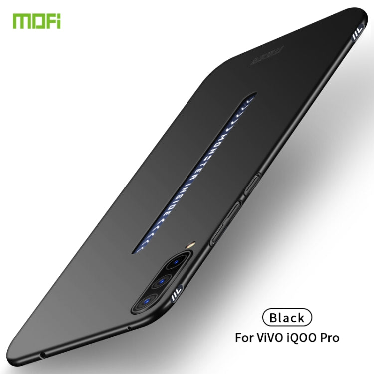 For ViVO iQOO Pro MOFI Frosted PC Ultra-thin Hard Case(Black) - vivo Cases by MOFI | Online Shopping South Africa | PMC Jewellery