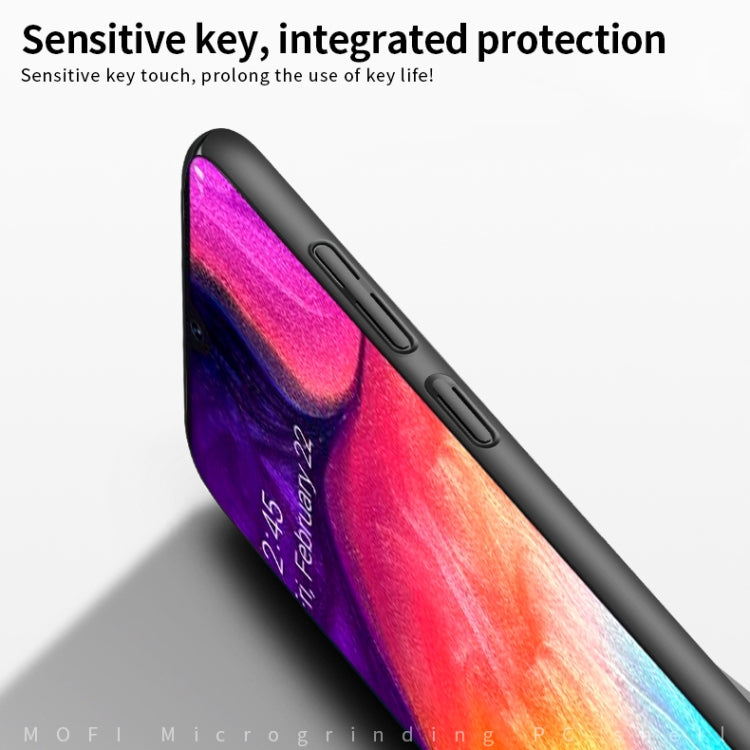 For Galaxy A50 MOFI Frosted PC Ultra-thin Hard Case(Black) - Galaxy Phone Cases by MOFI | Online Shopping South Africa | PMC TechLife