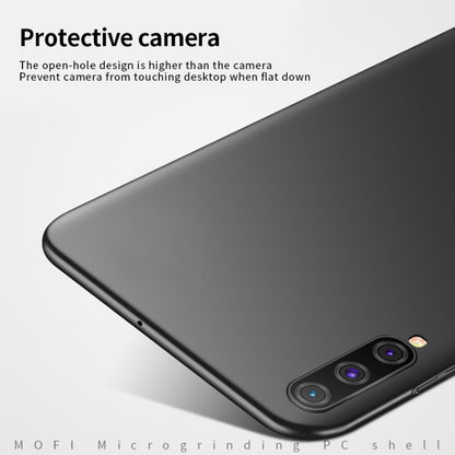 For Galaxy A70 MOFI Frosted PC Ultra-thin Hard Case(Black) - Galaxy Phone Cases by MOFI | Online Shopping South Africa | PMC Jewellery