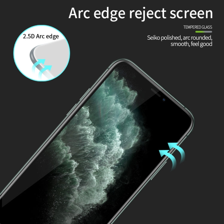 For iPhone 11 Pro MOFI 9H 2.5D Full Screen Tempered Glass Film(Black) - iPhone 11 Pro Tempered Glass by MOFI | Online Shopping South Africa | PMC TechLife