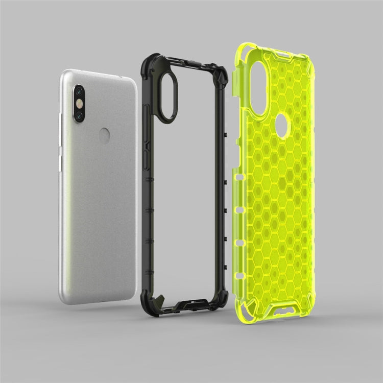 For Xiaomi Redmi Note5/Note5 Pro Shockproof Honeycomb PC + TPU Case(White) - Xiaomi Cases by PMC TechLife | Online Shopping South Africa | PMC TechLife