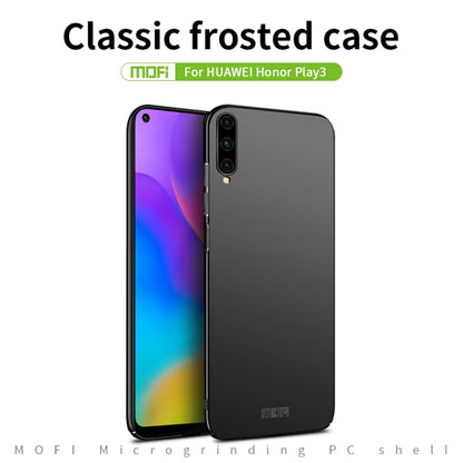 For Huawei Honor Play 3 MOFI Frosted PC Ultra-thin Hard Case(Red) - Honor Cases by MOFI | Online Shopping South Africa | PMC Jewellery