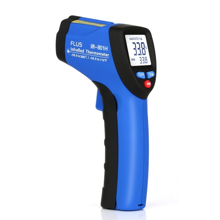 FLUS IR-801H -50～350℃Laser Infrared  Mini Handheld Portable Digital Electronic Outdoor Non-contact Thermometer - Thermostat & Thermometer by FLUS | Online Shopping South Africa | PMC Jewellery | Buy Now Pay Later Mobicred