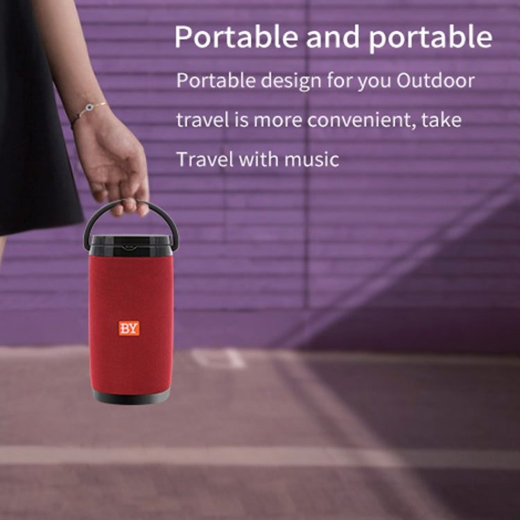 NBY 6650 Portable Multi-function Bluetooth Speaker 3D Surround Stereo Sound, Support Wireless Charging(Red) - free shipping - PMC Jewellery - Order now!