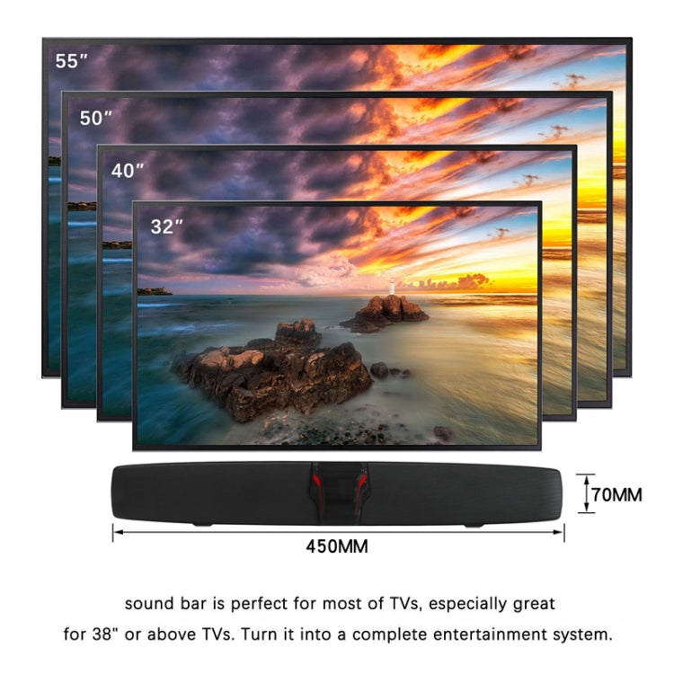 New Rixing NR7017 TWS Portable 10W Stereo Surround Soundbar Bluetooth Speaker with Microphone(Black) - free shipping - PMC Jewellery - Order now!