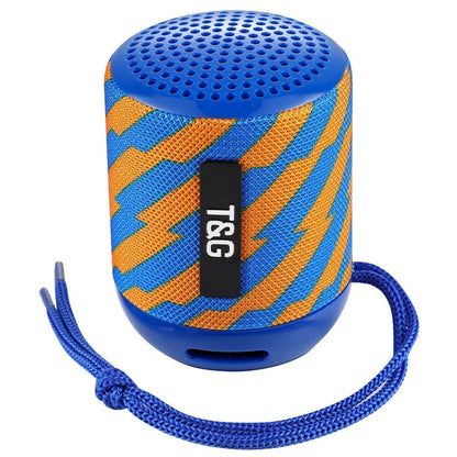 T&G TG129 Portable Wireless Music Speaker Hands-free with MIC, Support TF Card FM(Blue) - Desktop Speaker by T&G | Online Shopping South Africa | PMC Jewellery | Buy Now Pay Later Mobicred