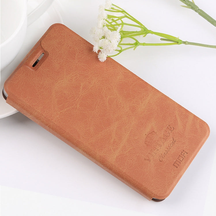 For Xiaomi Mi 9T/9T Pro/Redmi K20 MOFI Crazy Horse Texture Horizontal Flip Protective Leather Case(Brown) - Xiaomi Cases by MOFI | Online Shopping South Africa | PMC Jewellery | Buy Now Pay Later Mobicred