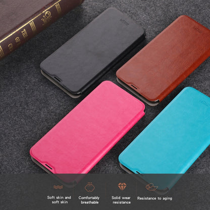 For Xiaomi Mi CC9 Pro / Mi Note10 / Mi Note10 Pro MOFI Rui Series Classical Leather Flip Leather Case With Bracket Embedded Steel Plate All-inclusive(Black) - Xiaomi Cases by MOFI | Online Shopping South Africa | PMC Jewellery