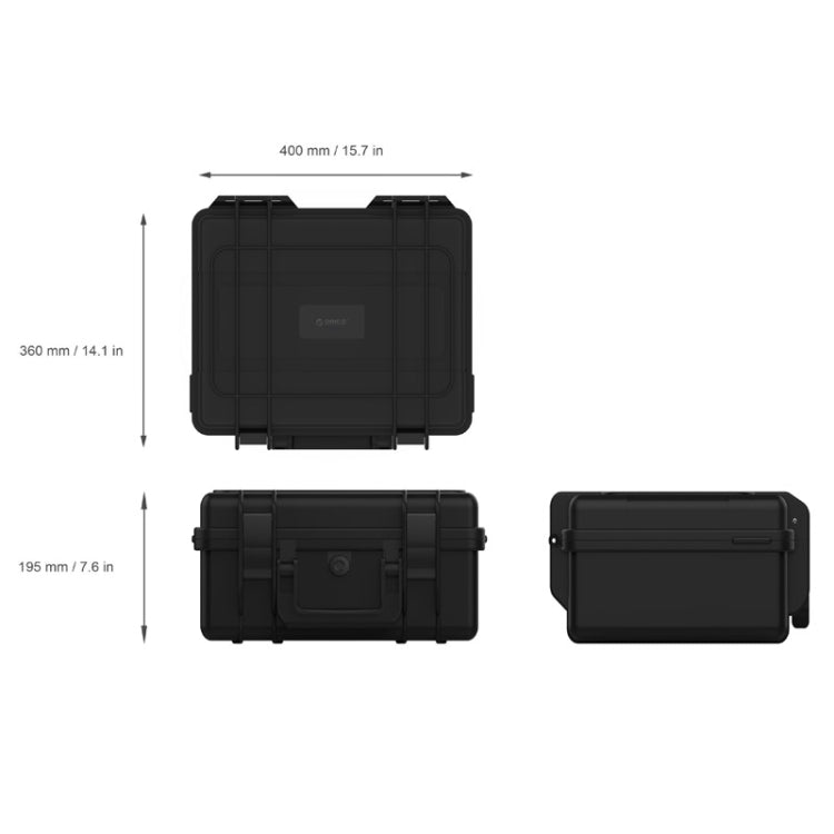 ORICO PSC-L20  3.5 inch 20 Bay Hard Drive Protective Case - free shipping - PMC Jewellery - Order now!
