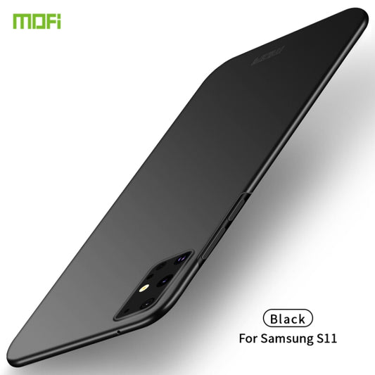 For Galaxy S20+  MOFI Frosted PC Ultra-thin Hard Case(Black) - Galaxy Phone Cases by MOFI | Online Shopping South Africa | PMC Jewellery