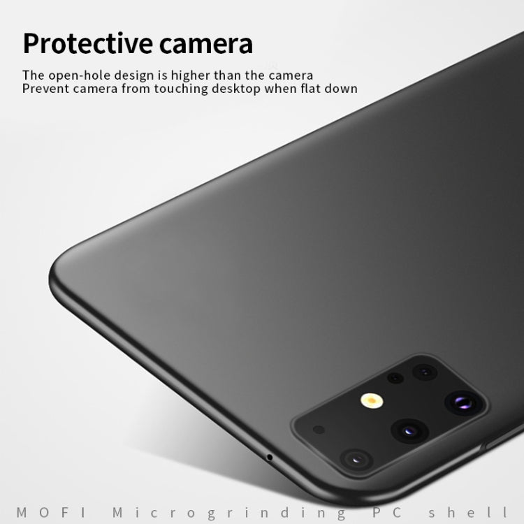 For Galaxy S20+  MOFI Frosted PC Ultra-thin Hard Case(Blue) - Galaxy Phone Cases by MOFI | Online Shopping South Africa | PMC TechLife