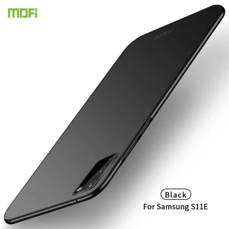 For Galaxy S20 MOFI Frosted PC Ultra-thin Hard Case(Black) - Galaxy Phone Cases by MOFI | Online Shopping South Africa | PMC TechLife