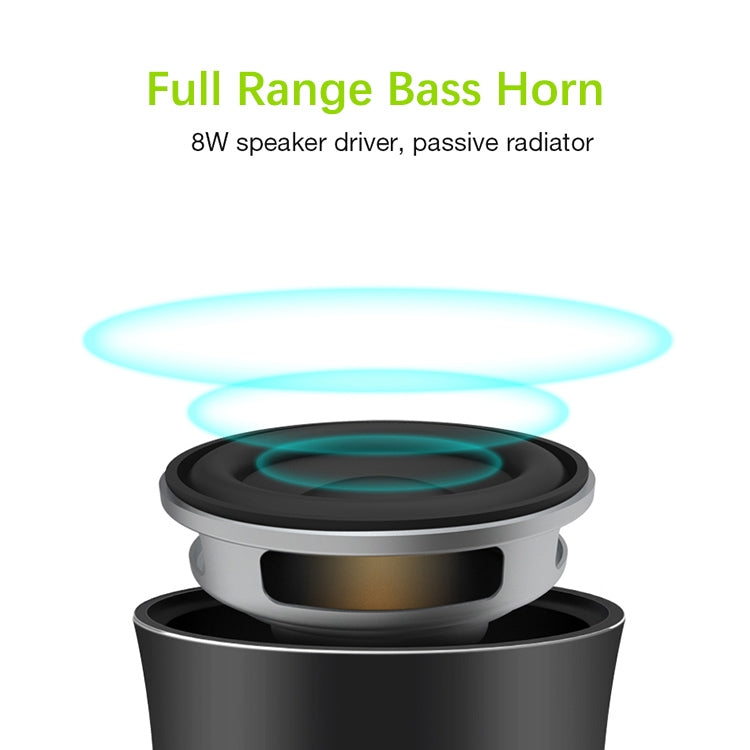 EWA A2 Pro Metal Speaker Outdoor Waterproof Bluetooth Sound Bass Speaker(Blue) - free shipping - PMC Jewellery - Order now!