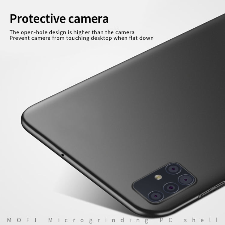 For Galaxy A71 MOFI Frosted PC Ultra-thin Hard Case(Black) - free shipping - PMC TechLife - Order now!