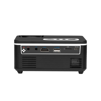 S361 80 lumens 320 x 240 Pixel Portable Mini Projector, Support 1080P, EU Plug(Black) - LED Projector by PMC Jewellery | Online Shopping South Africa | PMC Jewellery | Buy Now Pay Later Mobicred