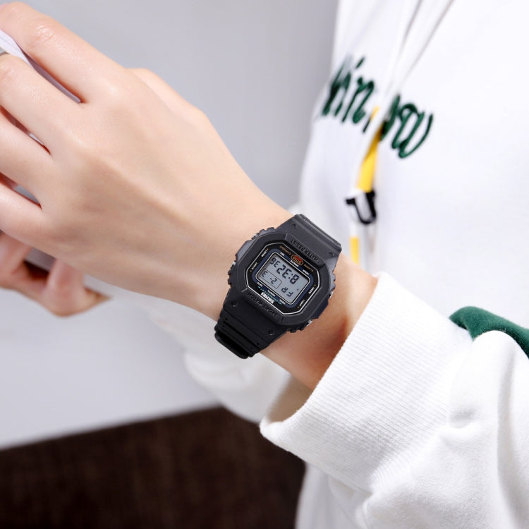 Skmei 1608 Multi-Function Student Electronic Watch Waterproof Timing Silicone Sports Watch(Blue) - free shipping - PMC TechLife - Order now!