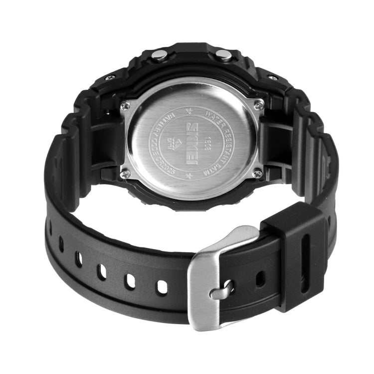 Skmei 1608 Multi-Function Student Electronic Watch Waterproof Timing Silicone Sports Watch(Blue) - free shipping - PMC TechLife - Order now!