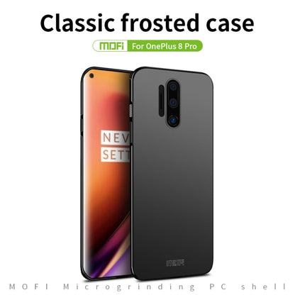 For  OnePlus 8 Pro MOFI Frosted PC Ultra-thin Hard Case(Red) - OnePlus Cases by MOFI | Online Shopping South Africa | PMC Jewellery