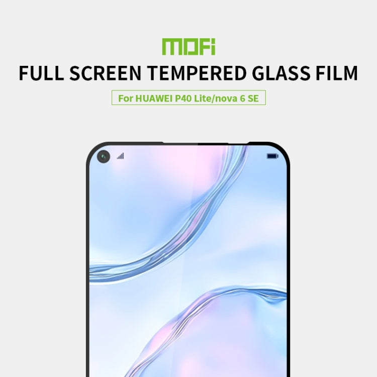 For Huawei P40 Lite / Nova 6 SE MOFI 9H 2.5D Full Screen Tempered Glass Film - Huawei Tempered Glass by MOFI | Online Shopping South Africa | PMC TechLife | Buy Now Pay Later Mobicred