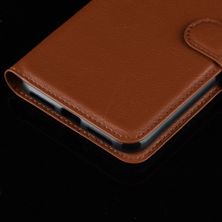 For OPPO Realme C3 (3 Cameras) Litchi Texture Horizontal Flip Protective Case with Holder & Card Slots & Wallet(Blue) - Realme Cases by PMC TechLife | Online Shopping South Africa | PMC TechLife | Buy Now Pay Later Mobicred