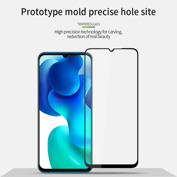 For Xiaomi 10 Lite MOFI 9H 2.5D Full Screen Tempered Glass Film(Black) -  by MOFI | Online Shopping South Africa | PMC TechLife | Buy Now Pay Later Mobicred