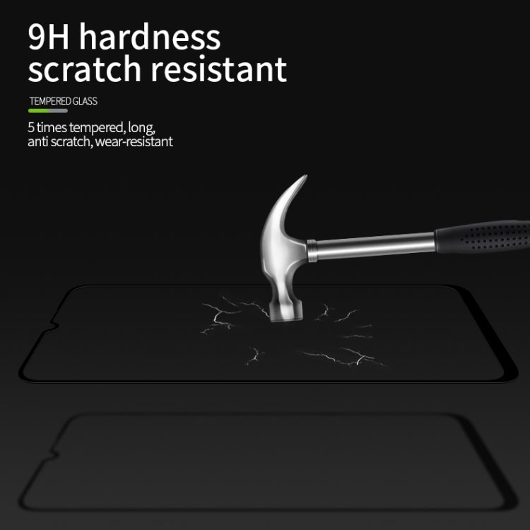 For Xiaomi 10 Lite MOFI 9H 2.5D Full Screen Tempered Glass Film(Black) -  by MOFI | Online Shopping South Africa | PMC TechLife | Buy Now Pay Later Mobicred