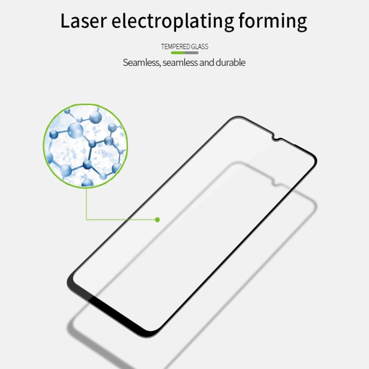 For Xiaomi 10 Lite MOFI 9H 2.5D Full Screen Tempered Glass Film(Black) -  by MOFI | Online Shopping South Africa | PMC TechLife | Buy Now Pay Later Mobicred