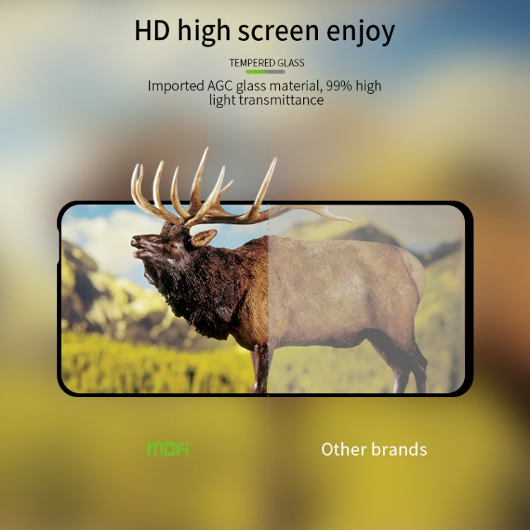 For Huawei Honor 30 / Nova7 MOFI 9H 2.5D Full Screen Tempered Glass Film(Black) - Honor Tempered Glass by MOFI | Online Shopping South Africa | PMC TechLife | Buy Now Pay Later Mobicred