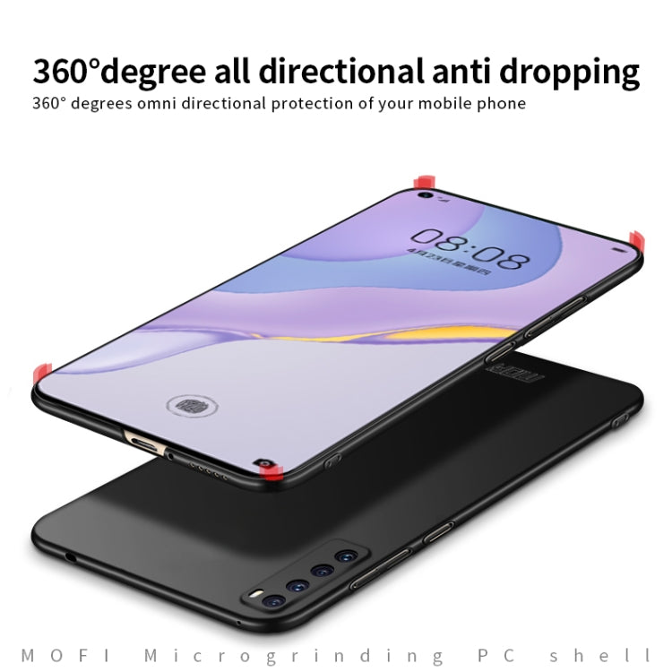 For Huawei Nova 7 MOFI Frosted PC Ultra-thin Hard Case(Black) - Huawei Cases by MOFI | Online Shopping South Africa | PMC TechLife | Buy Now Pay Later Mobicred