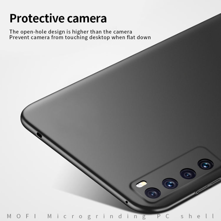 For Huawei Nova 7 MOFI Frosted PC Ultra-thin Hard Case(Blue) - Huawei Cases by MOFI | Online Shopping South Africa | PMC TechLife