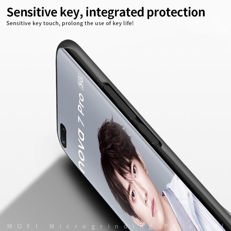 For Huawei Nova 7 Pro MOFI Frosted PC Ultra-thin Hard Case(Blue) - Huawei Cases by MOFI | Online Shopping South Africa | PMC TechLife | Buy Now Pay Later Mobicred